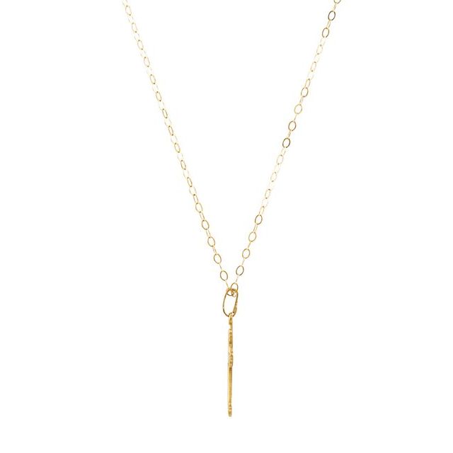 14k-yellow-cross-15"-necklace