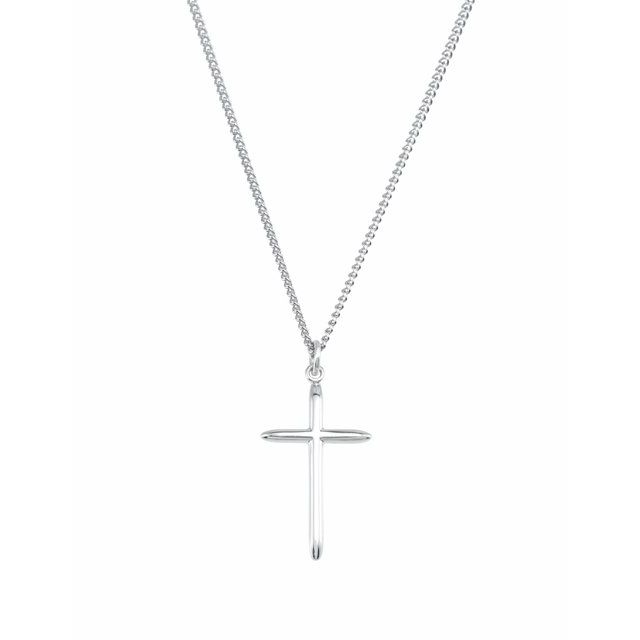 sterling-silver--cross-18"-necklace