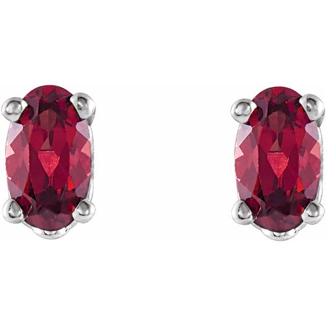 14k-white-natural-mozambique-garnet-earrings