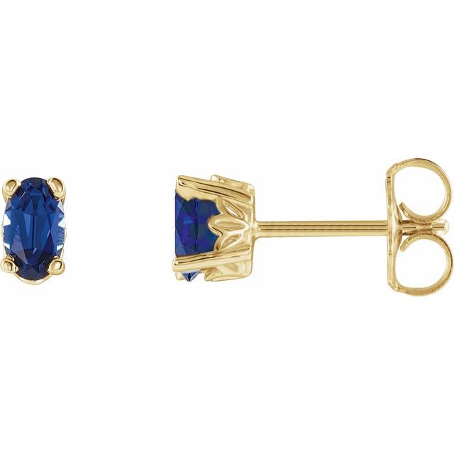 14k-yellow-lab-grown-blue-sapphire-earrings