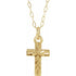 14k-yellow--cross-15"-necklace