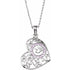 sterling-silver--round-imitation-pink-cubic-zirconia--handprints-18"-necklace