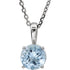 14k-white--natural-aquamarine-youth-solitaire-14"-necklace