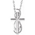 14k-white-cross-16-18"-necklace
