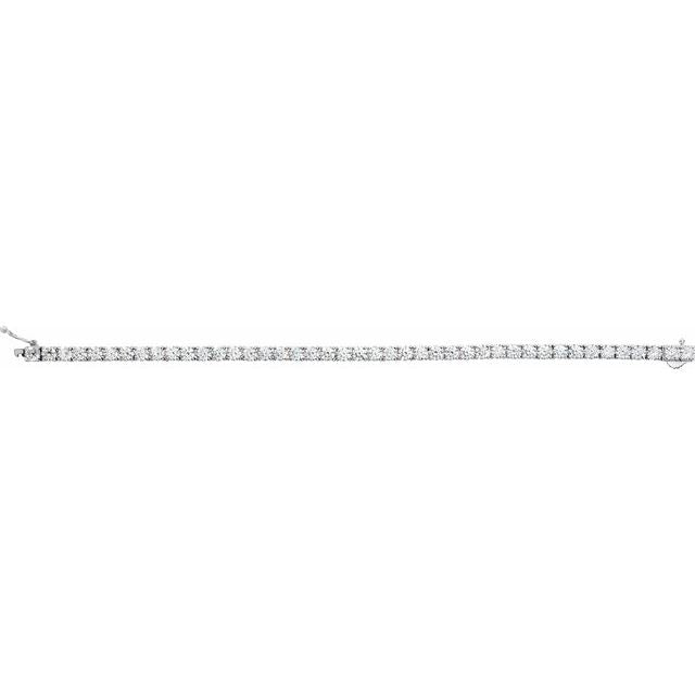sterling-silver--imitation-white-cubic-zirconia-line-7"-bracelet