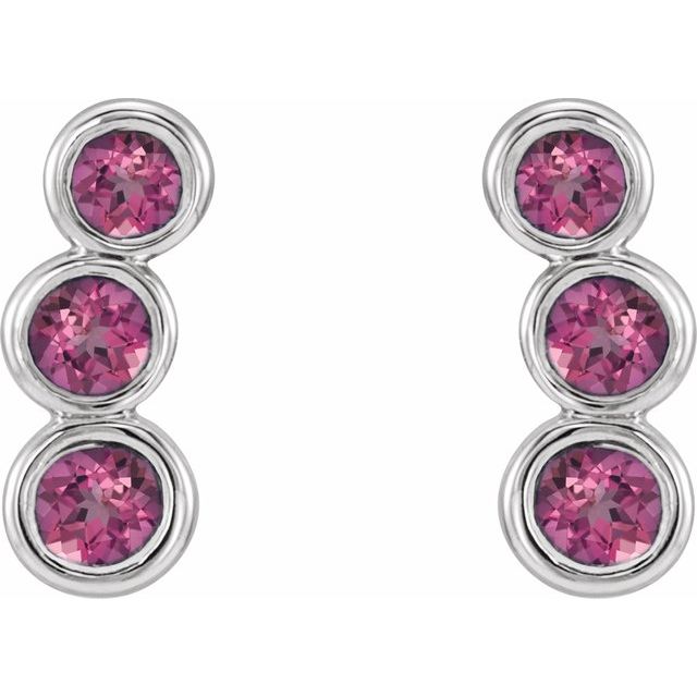14k-white-natural-pink-tourmaline-ear-climbers