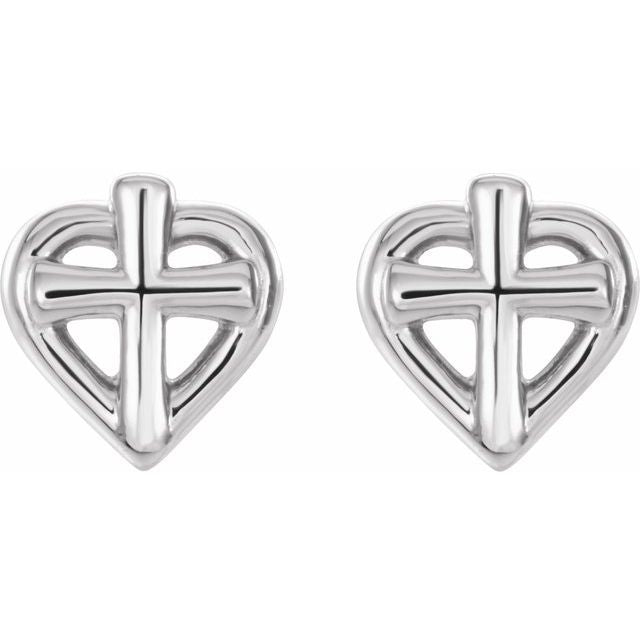 sterling-silver-cross-with-heart-youth-earrings