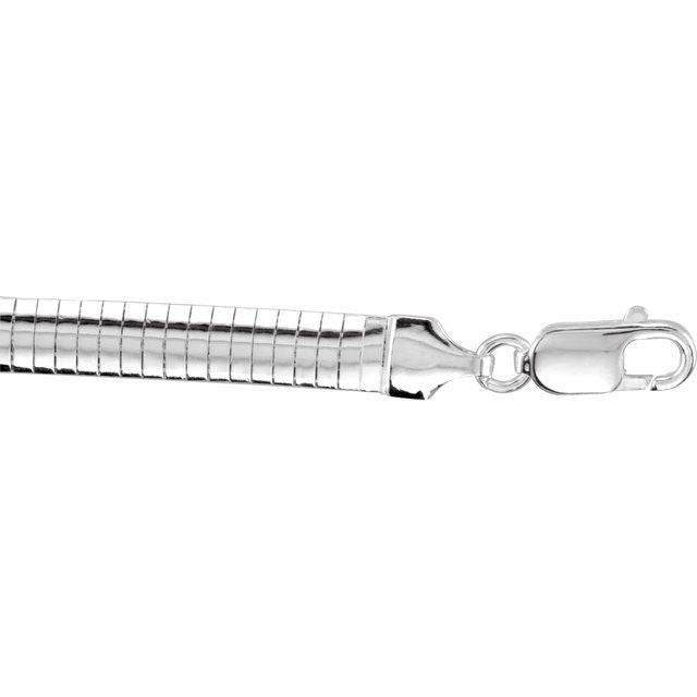 sterling-silver--domed-omega-18"-chain