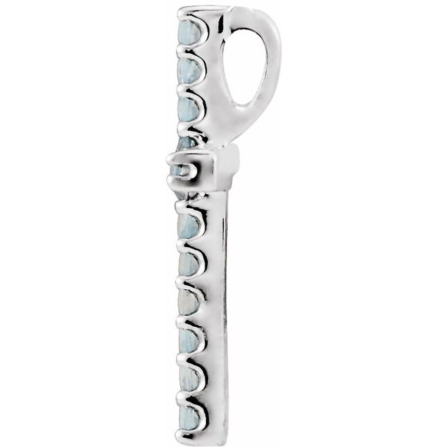 14k-white-natural-swiss-blue-topaz-petite-cross-pendant