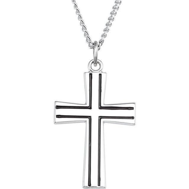 sterling-silver-cross-24"-necklace