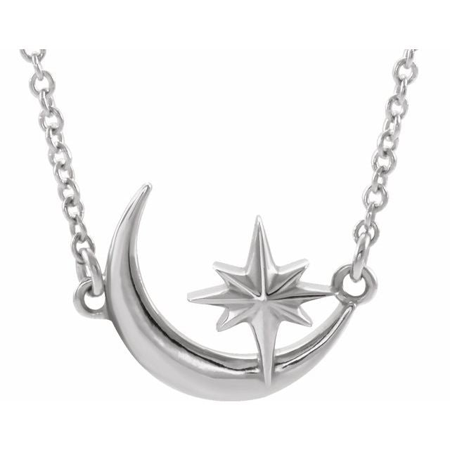 14k-white-crescent-moon-&-star-16-18"-necklace