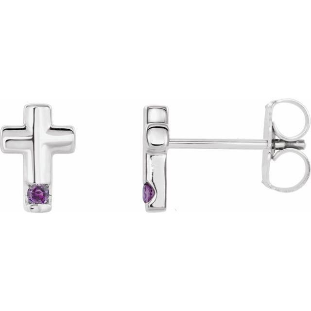sterling-silver-natural-alexandrite-cross-earrings