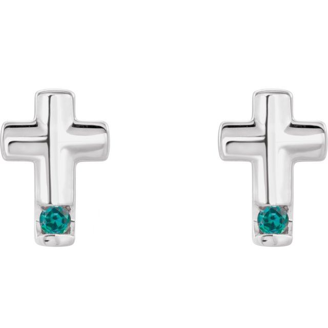 sterling-silver-natural-alexandrite-cross-earrings