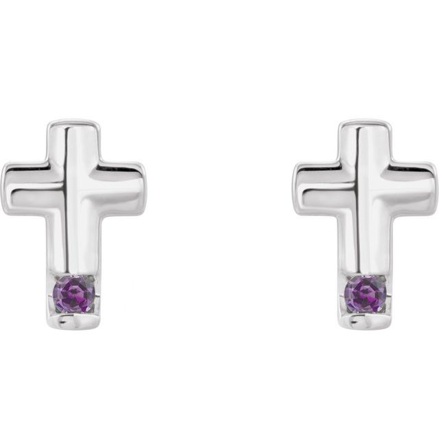 sterling-silver-natural-alexandrite-cross-earrings