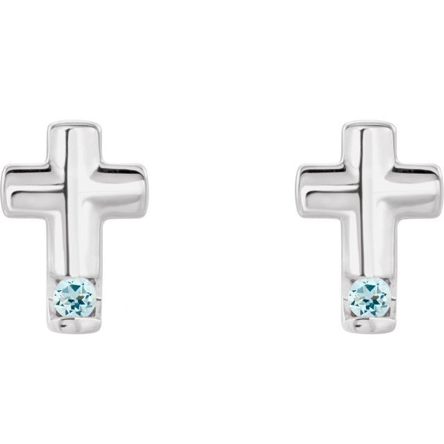 sterling-silver-natural-aquamarine-cross-earrings