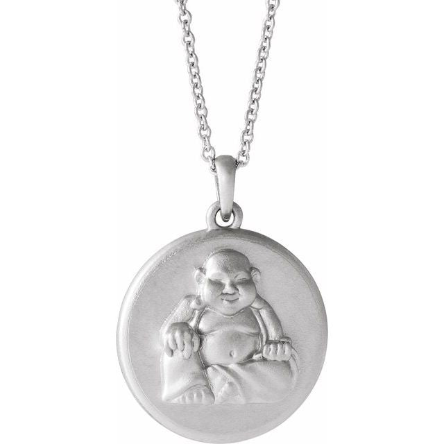 14k-white-buddha-16-18"-necklace
