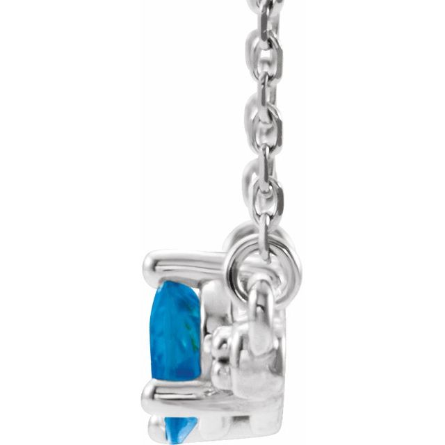 sterling-silver-natural-blue-zircon-&-1/10-ctw-natural-diamond-16"-necklace