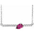 14k-white-natural-pink-tourmaline-&-1/10-ctw-natural-diamond-18"-necklace