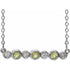 14k-white-natural-peridot-&-.08-ctw-natural-diamond-bezel-set-16-18"-necklace
