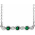 14k-white-lab-grown-emerald-&-.08-ctw-natural-diamond-bezel-set-16-18"-necklace