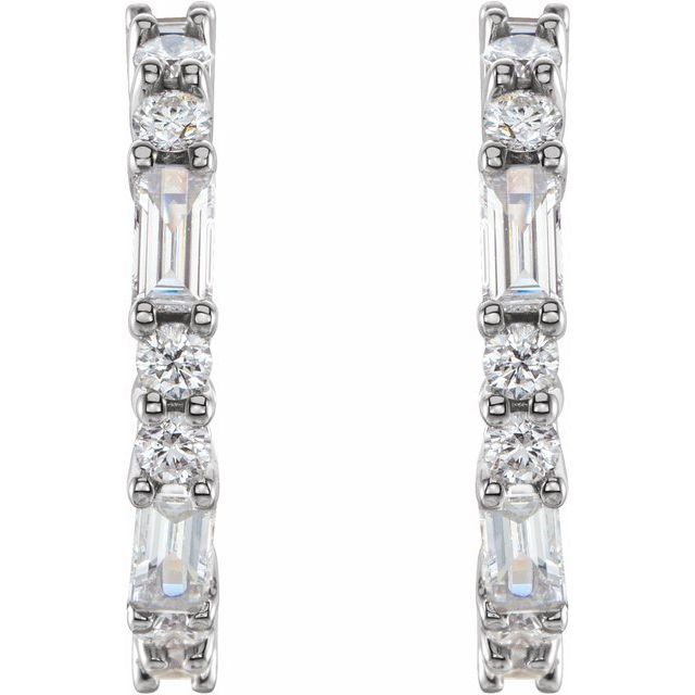 14k-white-1/5-ctw-natural-diamond--hoop-earrings