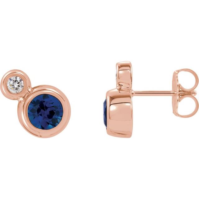 14k-rose-gold-lab-grown-blue-sapphire-3-mm