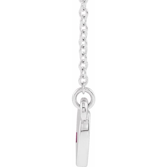 14k-white-lab-grown-ruby-heart-16"-necklace