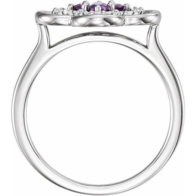 14k-white-natural-amethyst-&-1/10-ctw-natural-diamond-ring