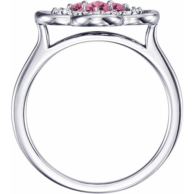 14k-white-natural-pink-tourmaline-&-1/10-ctw-natural-diamond-ring