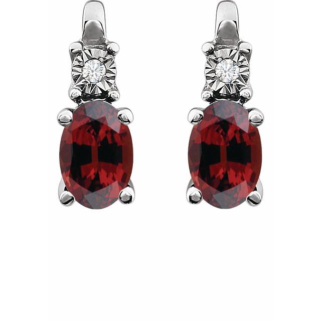 14k-white-natural-mozambique-garnet-&-.02-ctw-natural-diamond-earrings