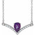 14k-white-natural-natural-amethyst-&-.06-ctw-natural-diamond-18"-necklace