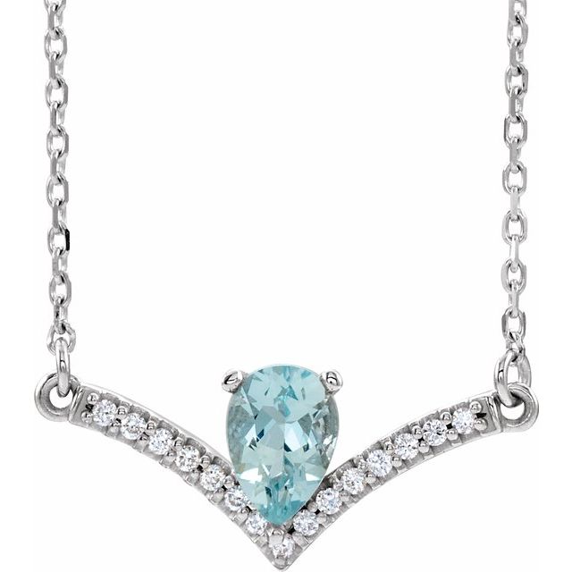 14k-white-natural-aquamarine-&-.06-ctw-natural-diamond-18"-necklace