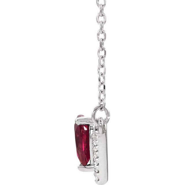 14k-white-natural-ruby-&-.06-ctw-natural-diamond-16"-necklace