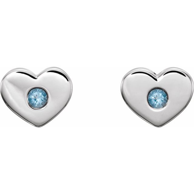 14k-white-natural-aquamarine-heart-earrings