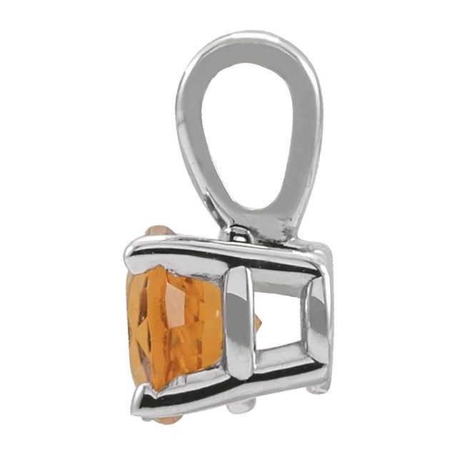 sterling-silver--imitation-citrine-pendant