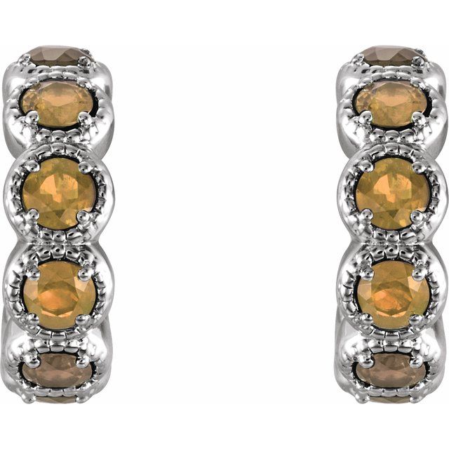 14k-white-natural-citrine-hoop-earrings