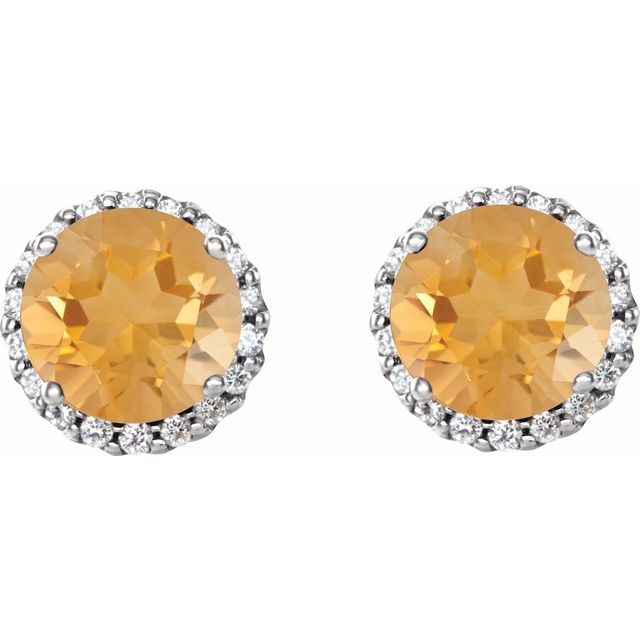 14k-white--natural-citrine-&-1/10-ctw-natural-diamond-earrings