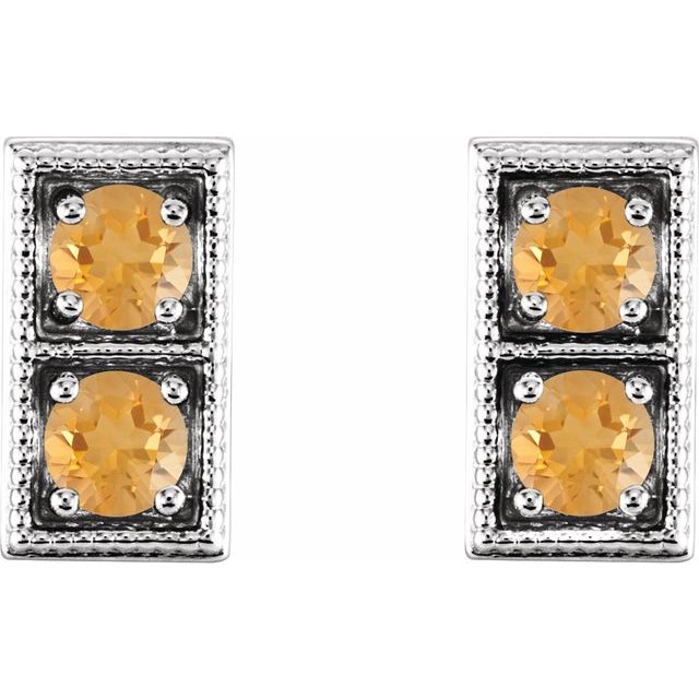 14k-white-natural-citrine-two-stone-earrings