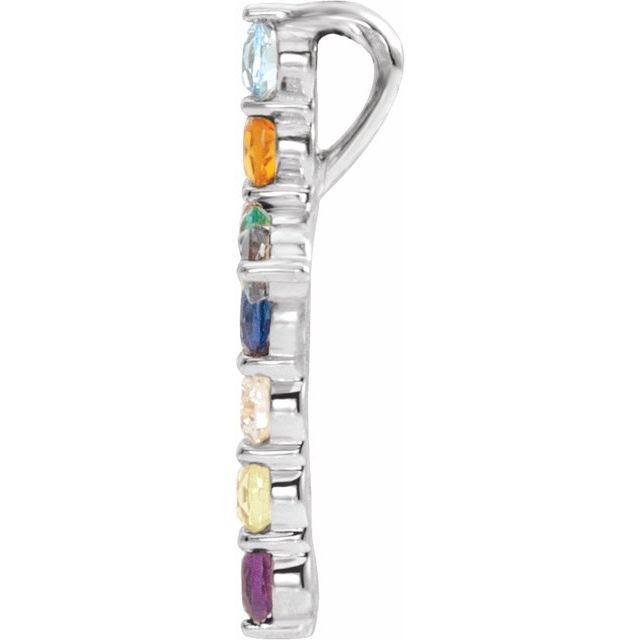 14k-white-natural-multi-gemstone-&-.03-ct-natural-diamond-cross-16-18"-necklace