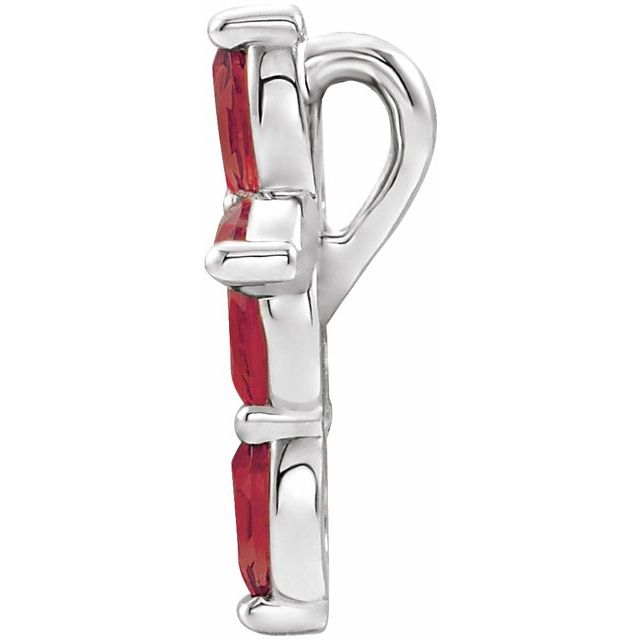 14k-white-natural-ruby-cross-pendant