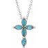 14k-white-natural-blue-zircon-cross-16-18"-necklace