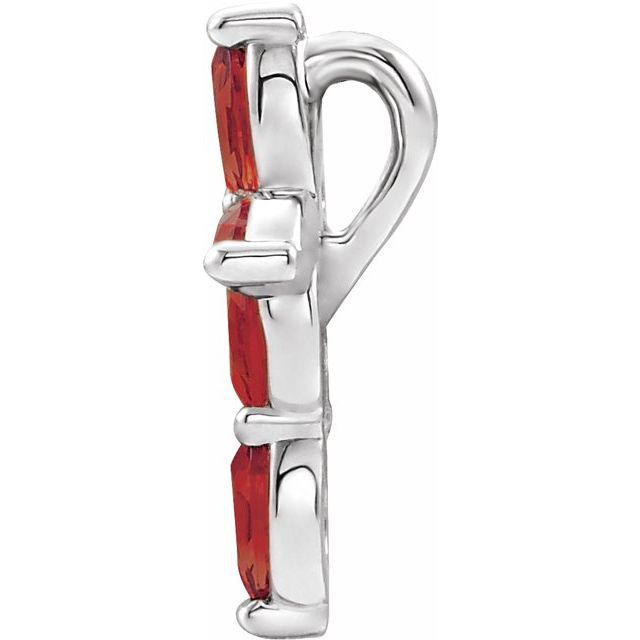 14k-white-natural-mozambique-garnet-cross-pendant