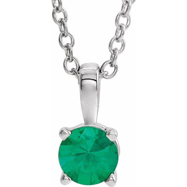 14k-white--natural-emerald-16-18"-necklace