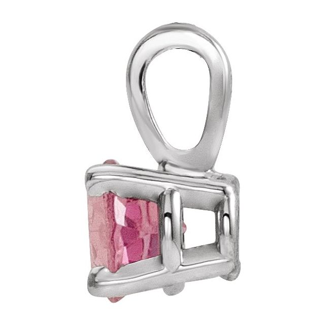 sterling-silver--imitation-pink-tourmaline-pendant