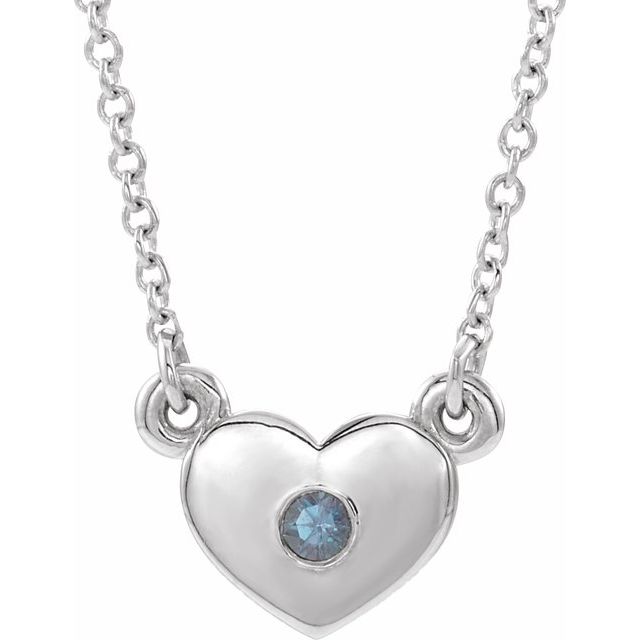 14k-white-natural-alexandrite-heart-16"-necklace