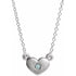 14k-white-natural-blue-zircon-heart-16"-necklace