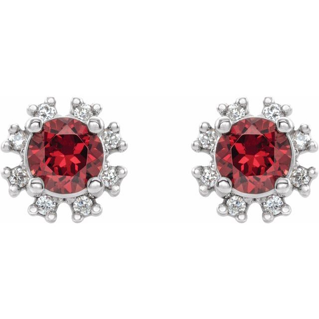 14k-white-lab-grown-ruby-&-.06-ctw-natural-diamond-earrings