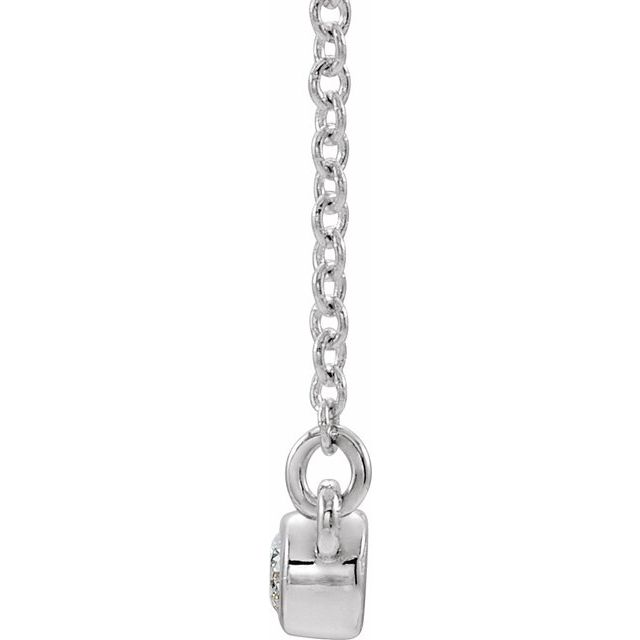 sterling-silver-1/6-ctw-natural-diamond-bezel-set-bar-18"-necklace