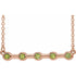 14k-rose-natural-peridot-bezel-set-bar-18"-necklace