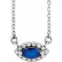 14k-white-lab-grown-blue-sapphire-&-.05-ctw-natural-diamond-halo-style-16"-necklace